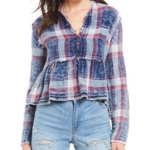 Gianni Bini Plaid shirt